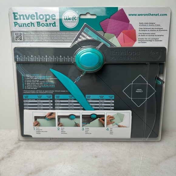 We R Memory Keepers Envelope Punch Board - Picture 2 of 11